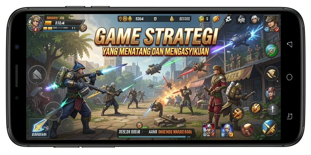 Screenshot utama 8364 menampilkan aksi pertempuran strategis yang mendebarkan.