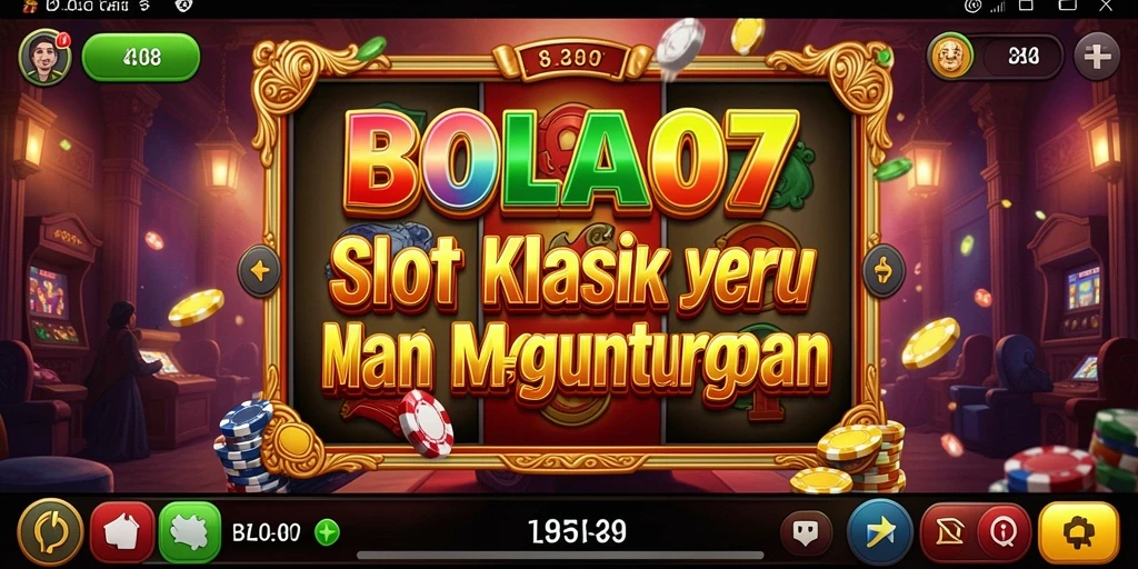 Tampilkan permainan Slot yang mengasyikkan dan penuh warna di BOLA07.