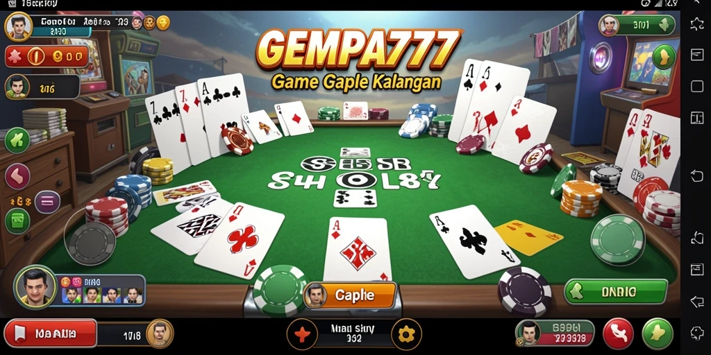 Tampilan gameplay GEMPA777 yang menegangkan dan seru.